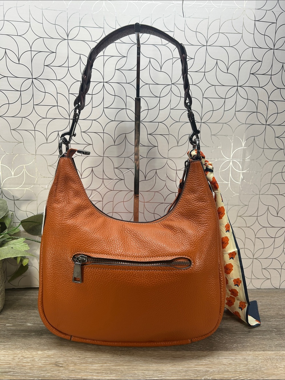 4068 Coach burnt orange Leather crossbody 268144068 - Picture 2 of 15